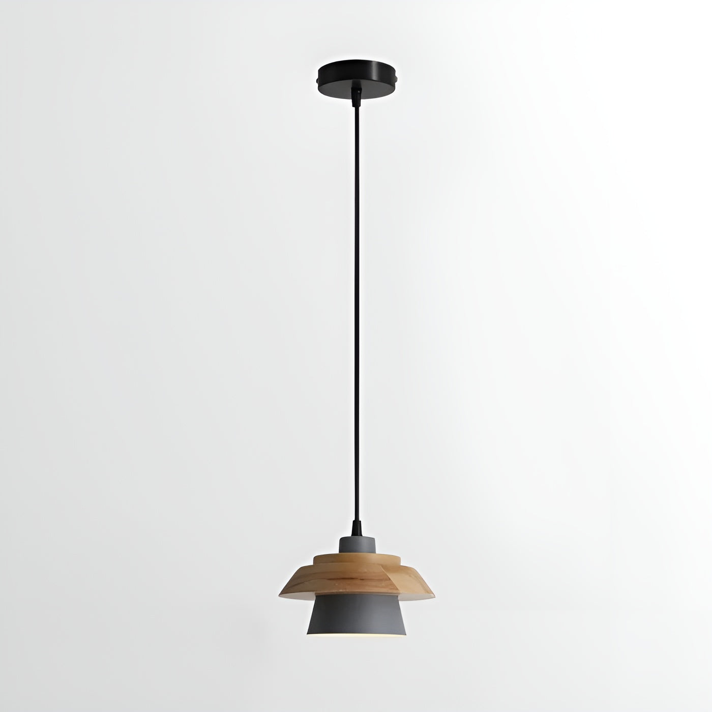 Stijlvolle NordicMacaron Houten Plafondlamp - Scandinavische Chic