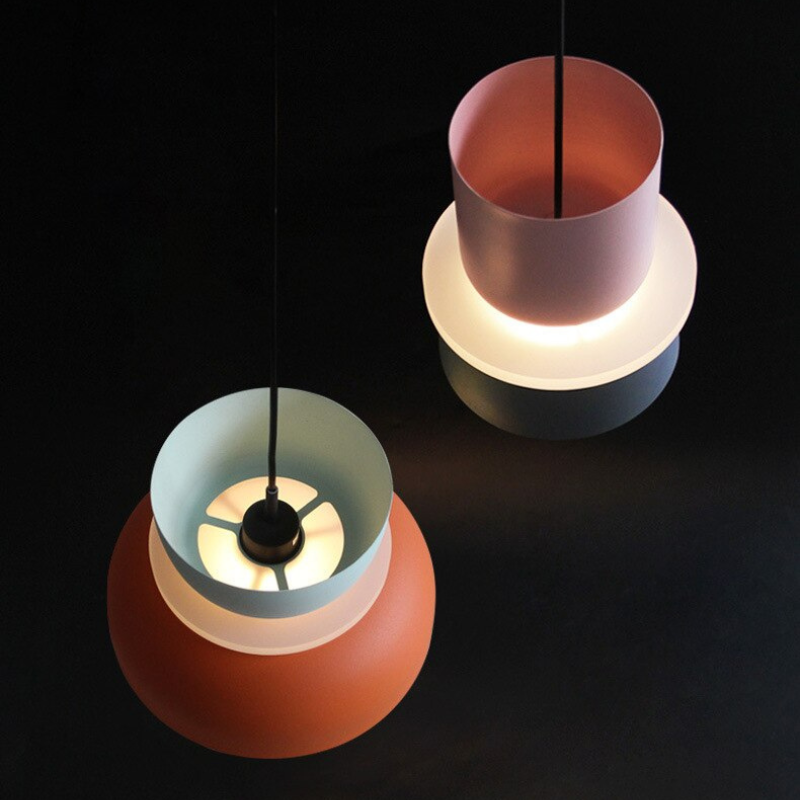 Kleurrijke Macaron Hanglamp – Stijlvolle Verlichting voor Thuis