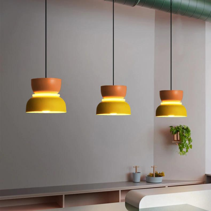 Kleurrijke Macaron Hanglamp – Stijlvolle Verlichting voor Thuis