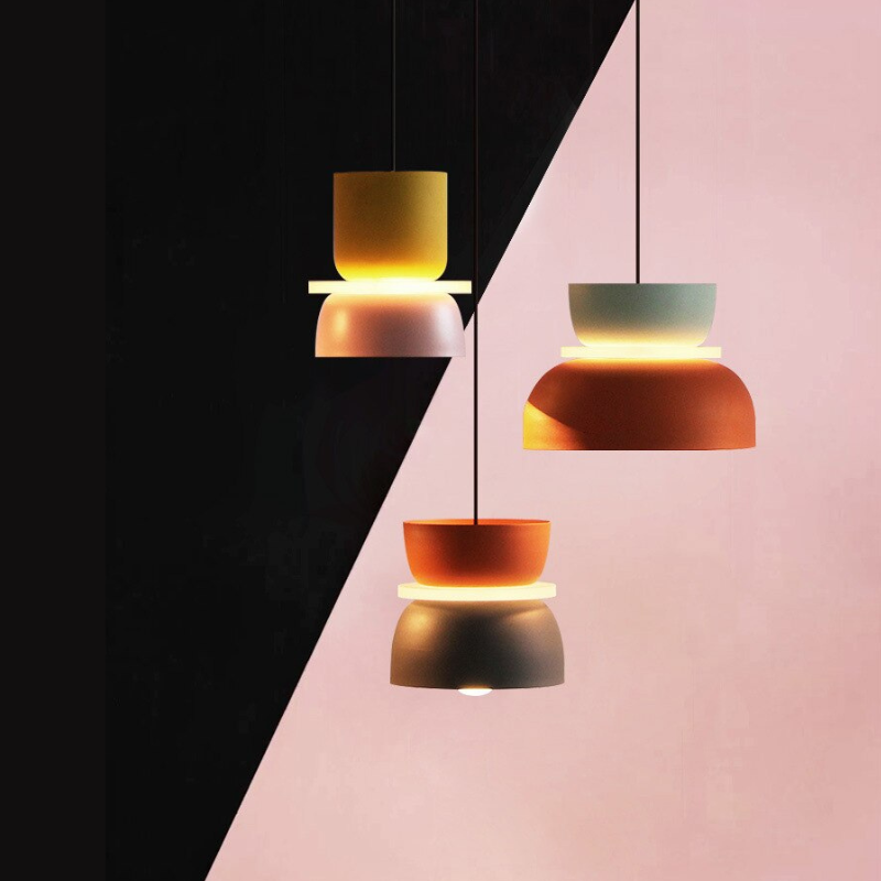 Kleurrijke Macaron Hanglamp – Stijlvolle Verlichting voor Thuis