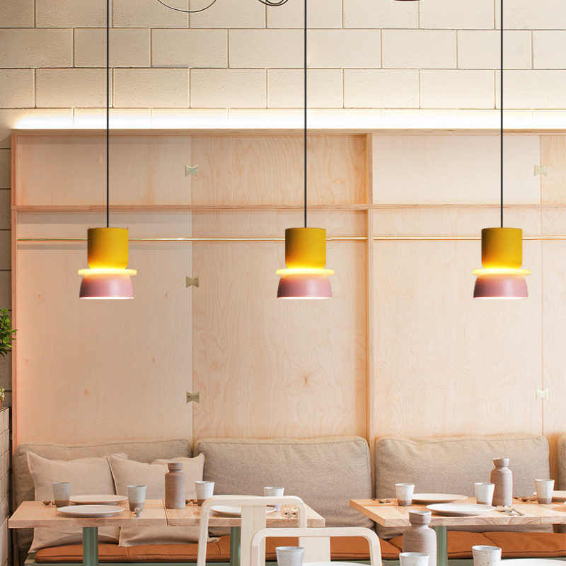 Kleurrijke Macaron Hanglamp – Stijlvolle Verlichting voor Thuis