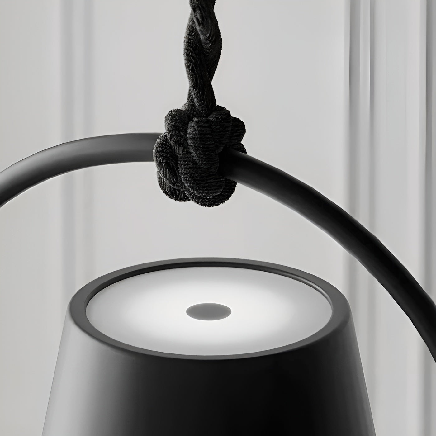 RetroArc Oplaadbare LED Hanglamp – Vintage Stijl voor Thuis