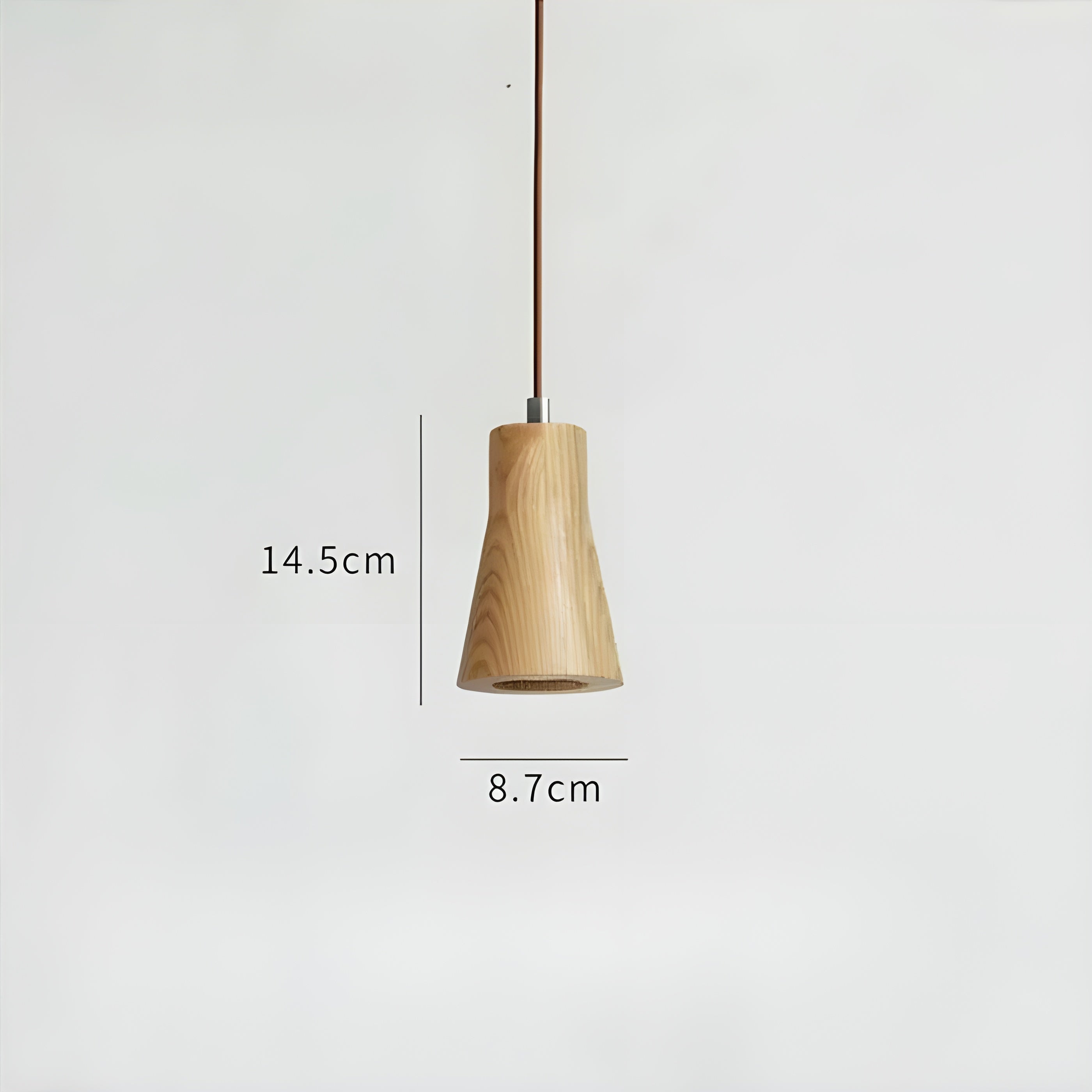 Scandinavische Luxe Houten Hanglamp - Stijlvolle Verlichting
