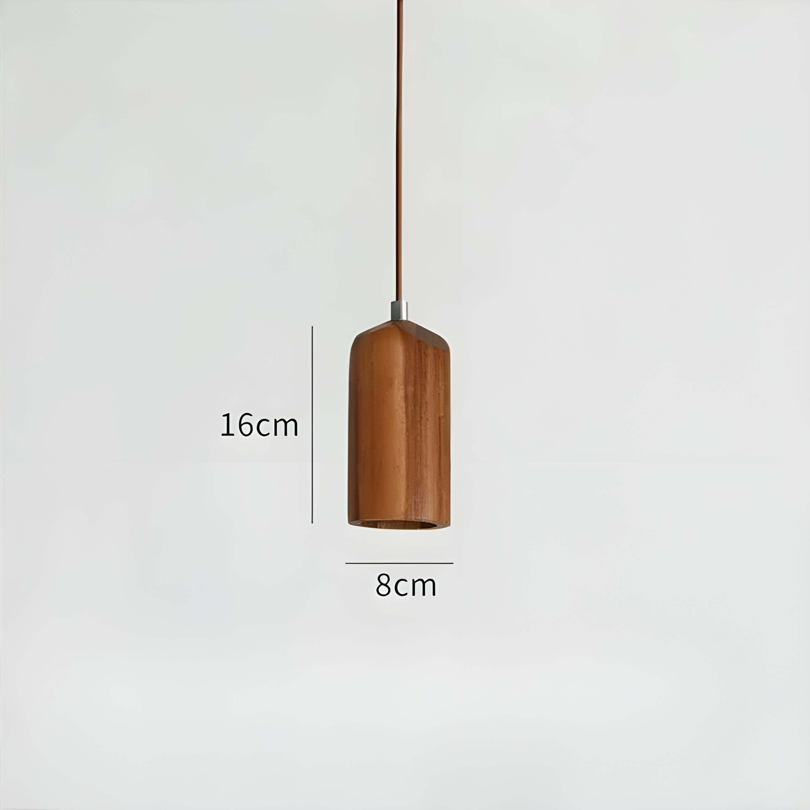 Scandinavische Luxe Houten Hanglamp - Stijlvolle Verlichting
