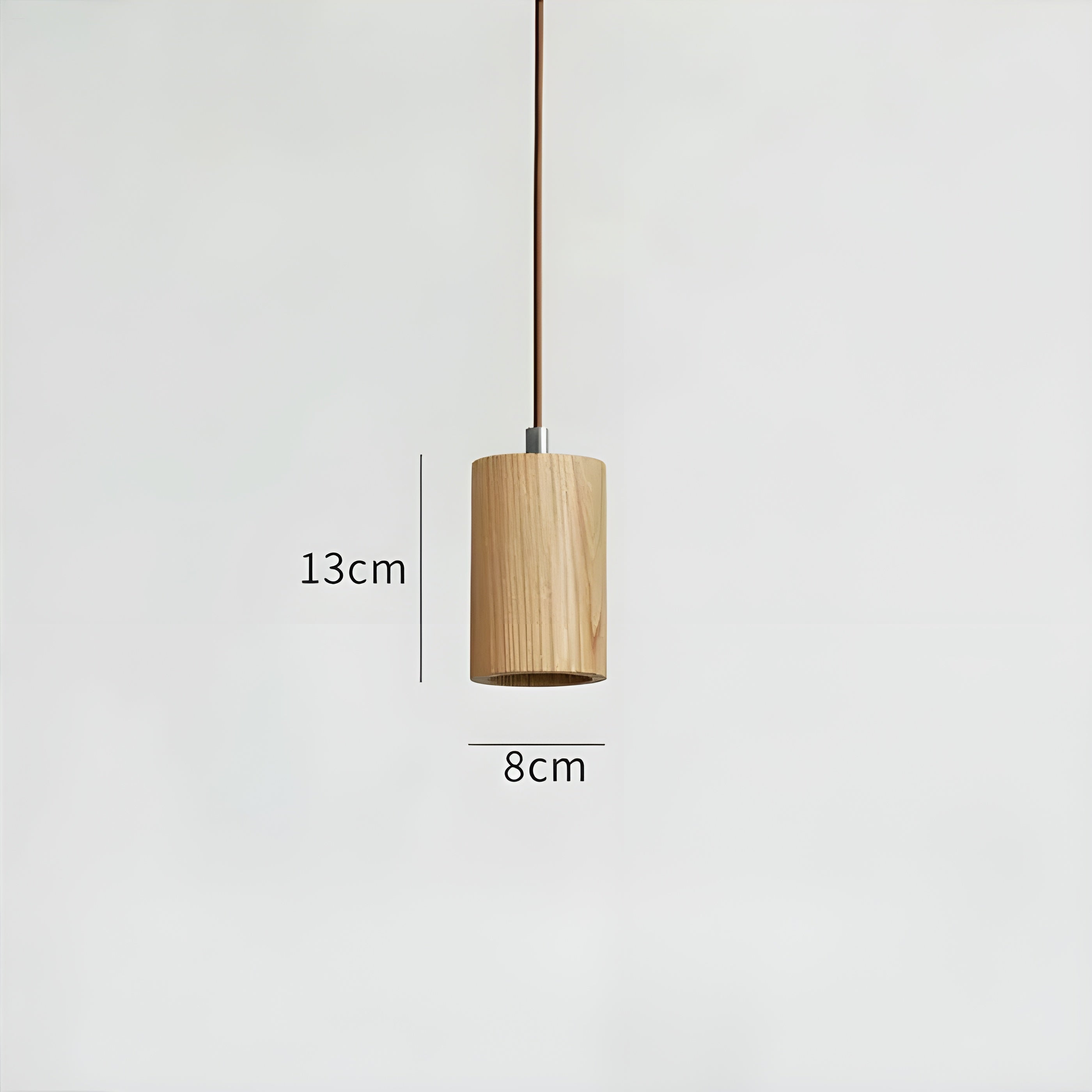 Scandinavische Luxe Houten Hanglamp - Stijlvolle Verlichting