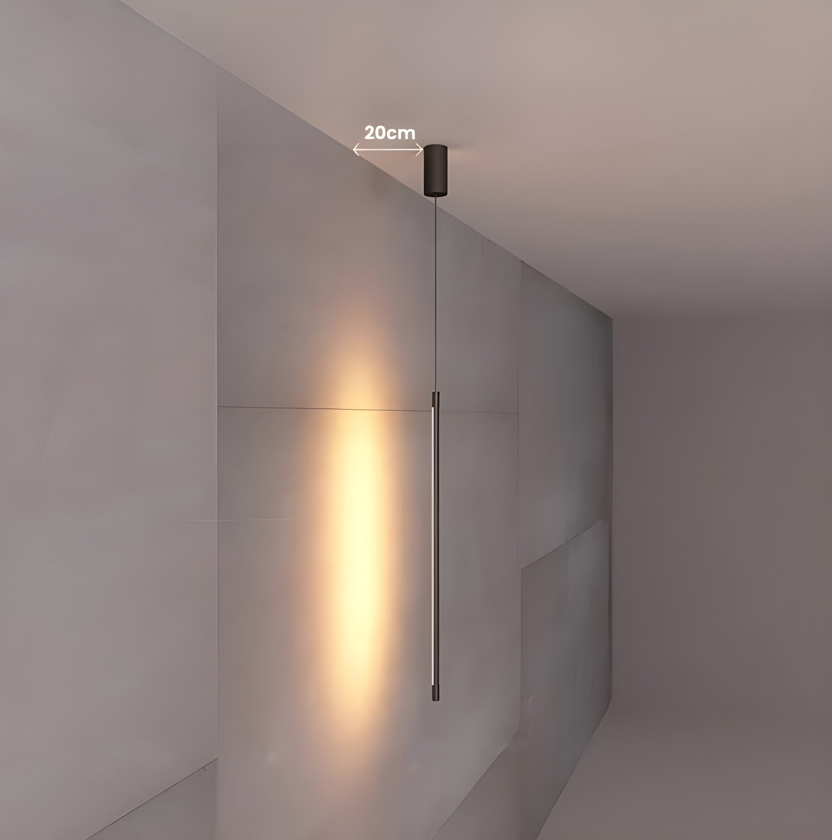 AuraRay Verstelbare LED Hanglamp - Stijlvolle Lijnverlichting