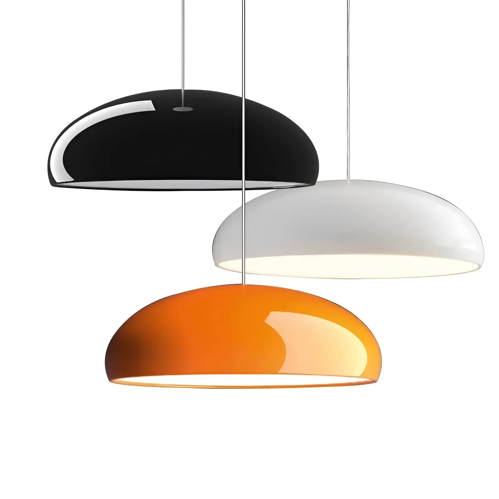 Nordic MacaronGlow LED Hanglamp - Stijlvolle Ronde Verlichting