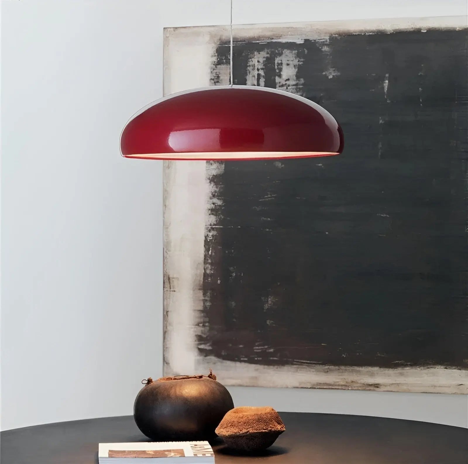 Nordic MacaronGlow LED Hanglamp - Stijlvolle Ronde Verlichting