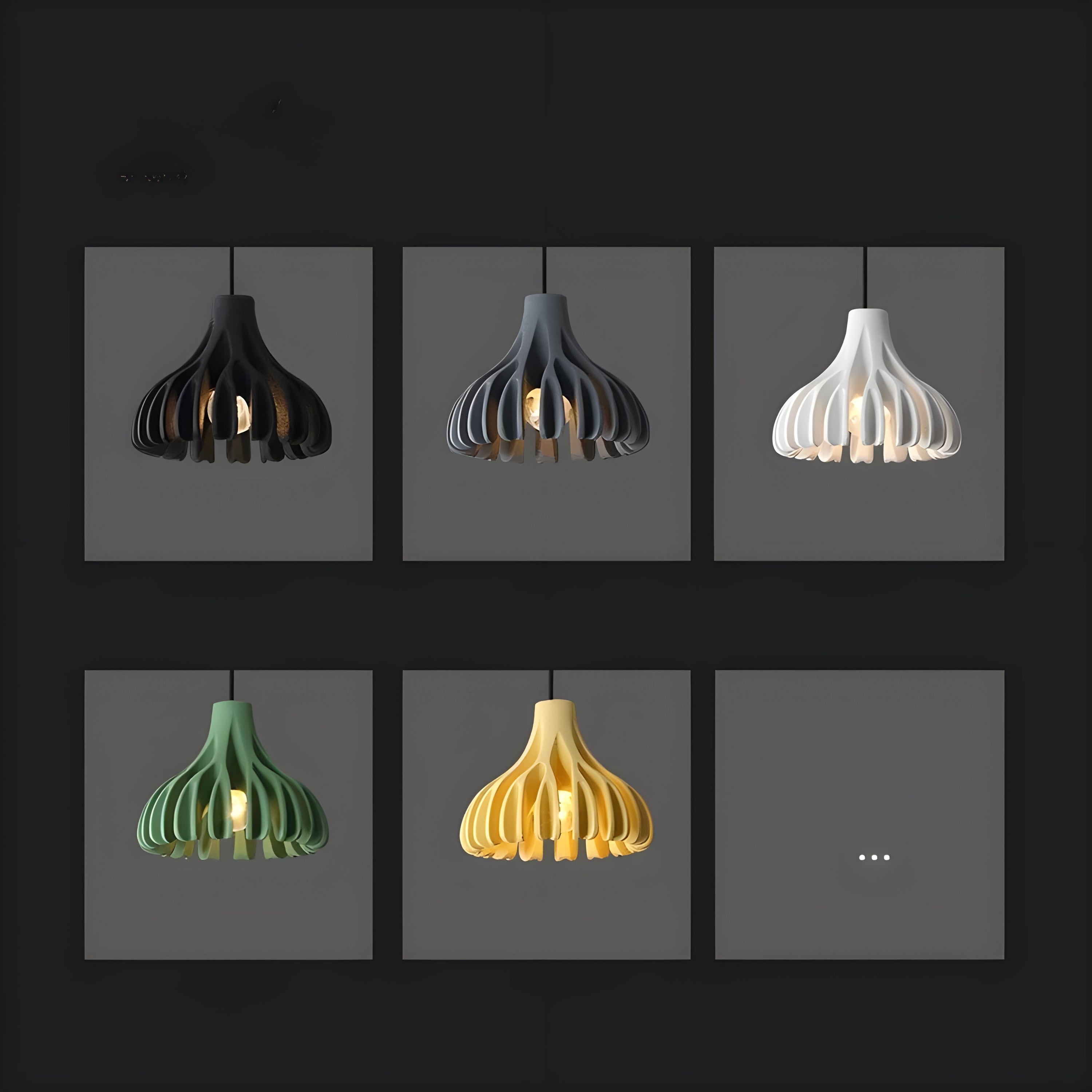 Elegante Noordse Macaron Hanglamp - Shimmering Lichtdesign