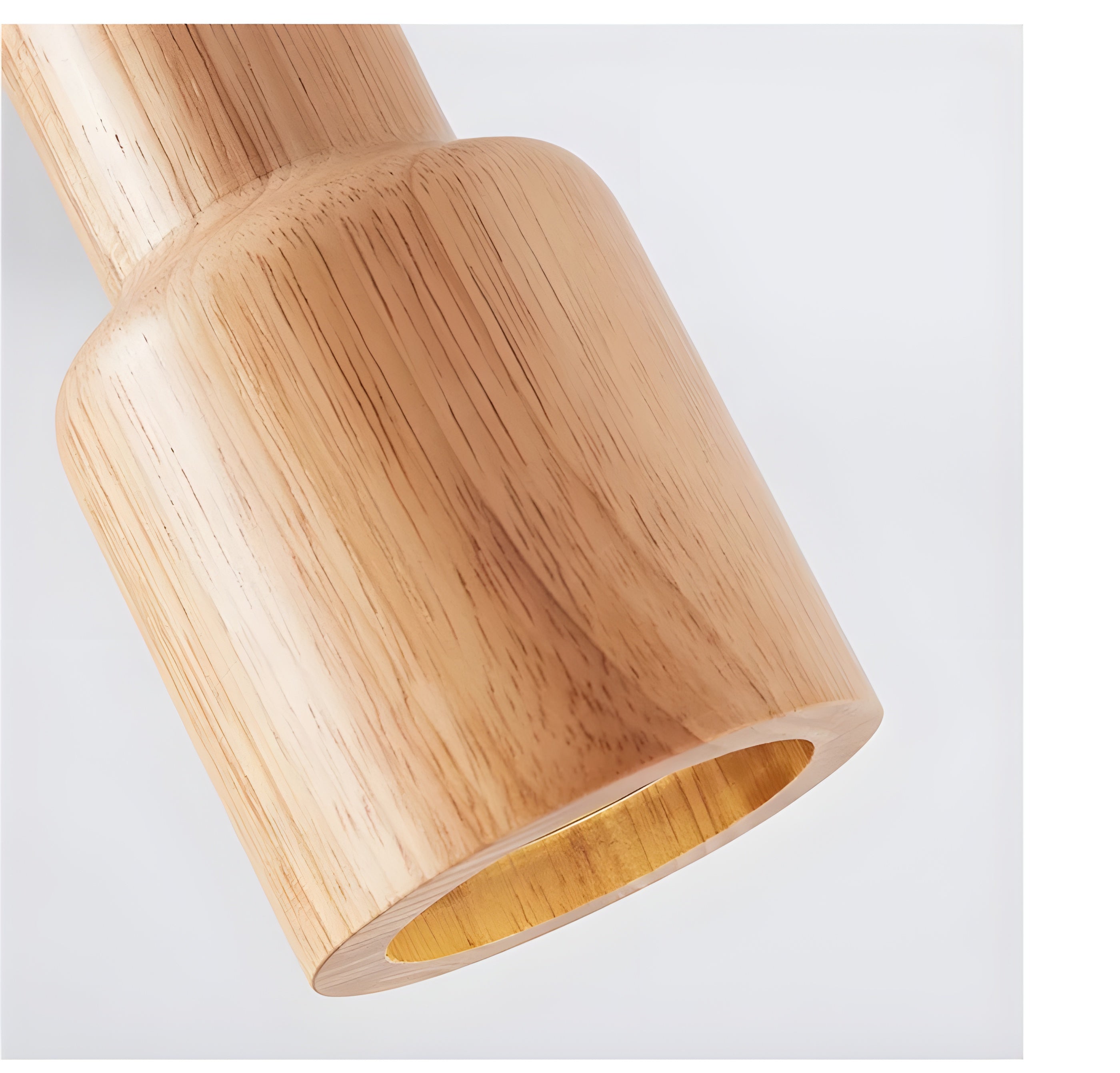 Scandinavische Luxe Houten Hanglamp - Stijlvolle Verlichting