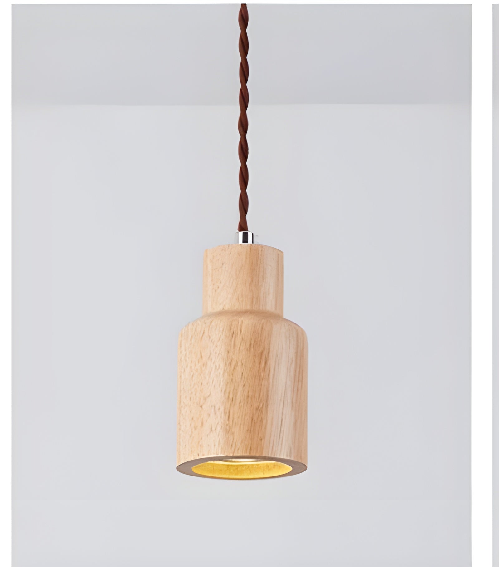 Scandinavische Luxe Houten Hanglamp - Stijlvolle Verlichting