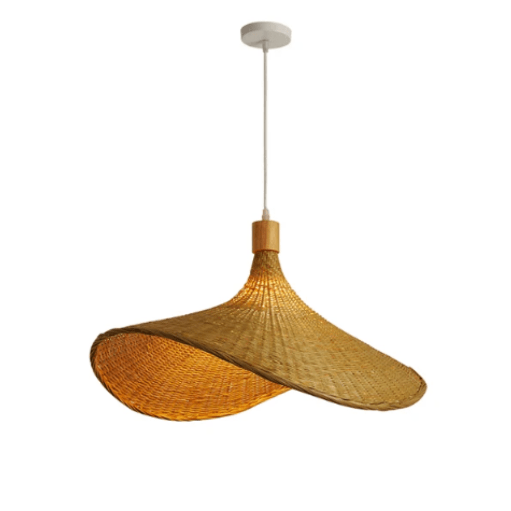 BambooShimmer Hanglamp - Natuurlijke Bamboe voor Sfeervol Licht