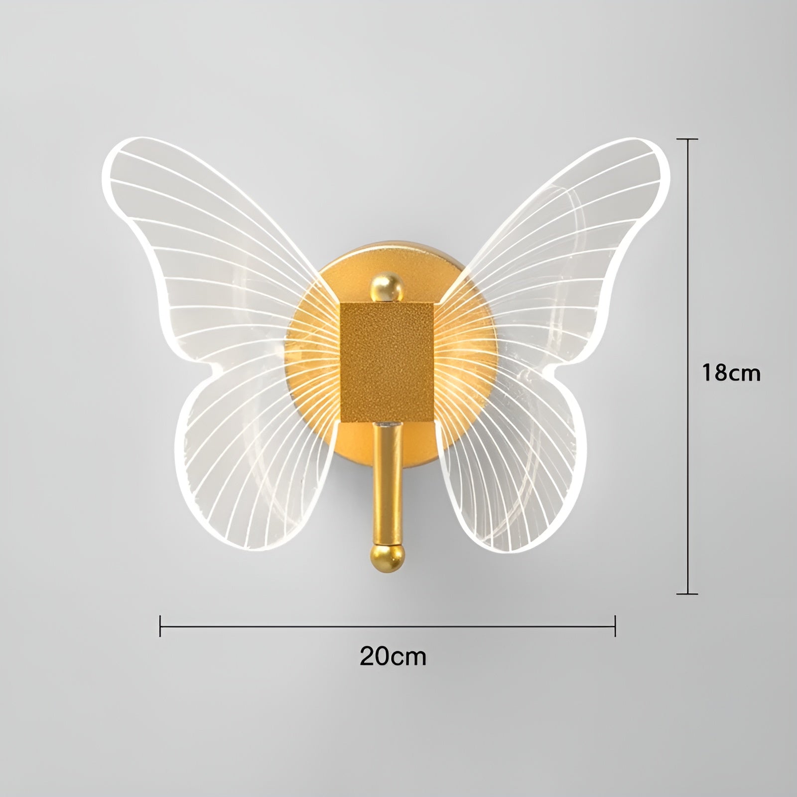 Scandinavische LED Vlinder Hanglamp - ButterflyBliss