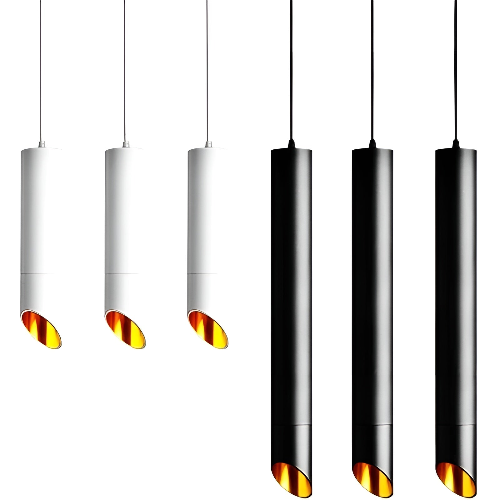 TubeLuxe Nordic LED Hanglamp - Strak Design met Lange Buis