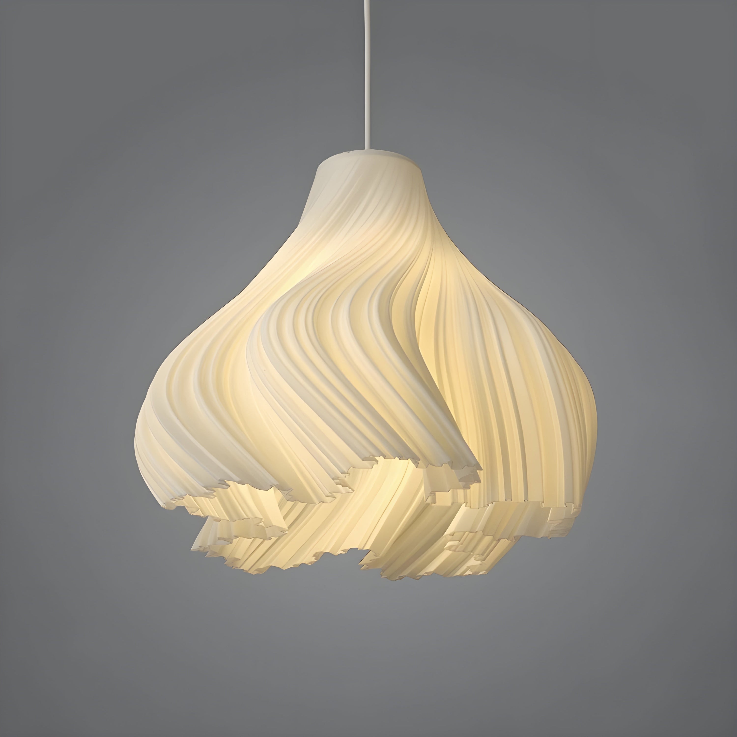 FloraBloom 3D-Geprinte Hanglamp - Unieke Noordse Bloem