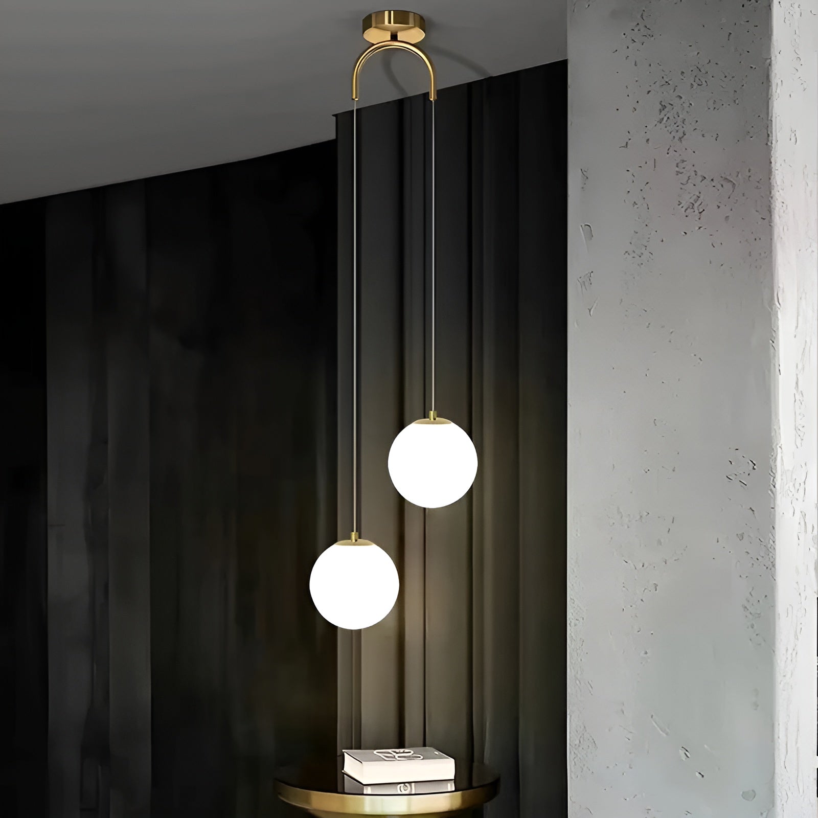 Elegante Glazen LED Hanglamp - CrystalSphere Verlichting