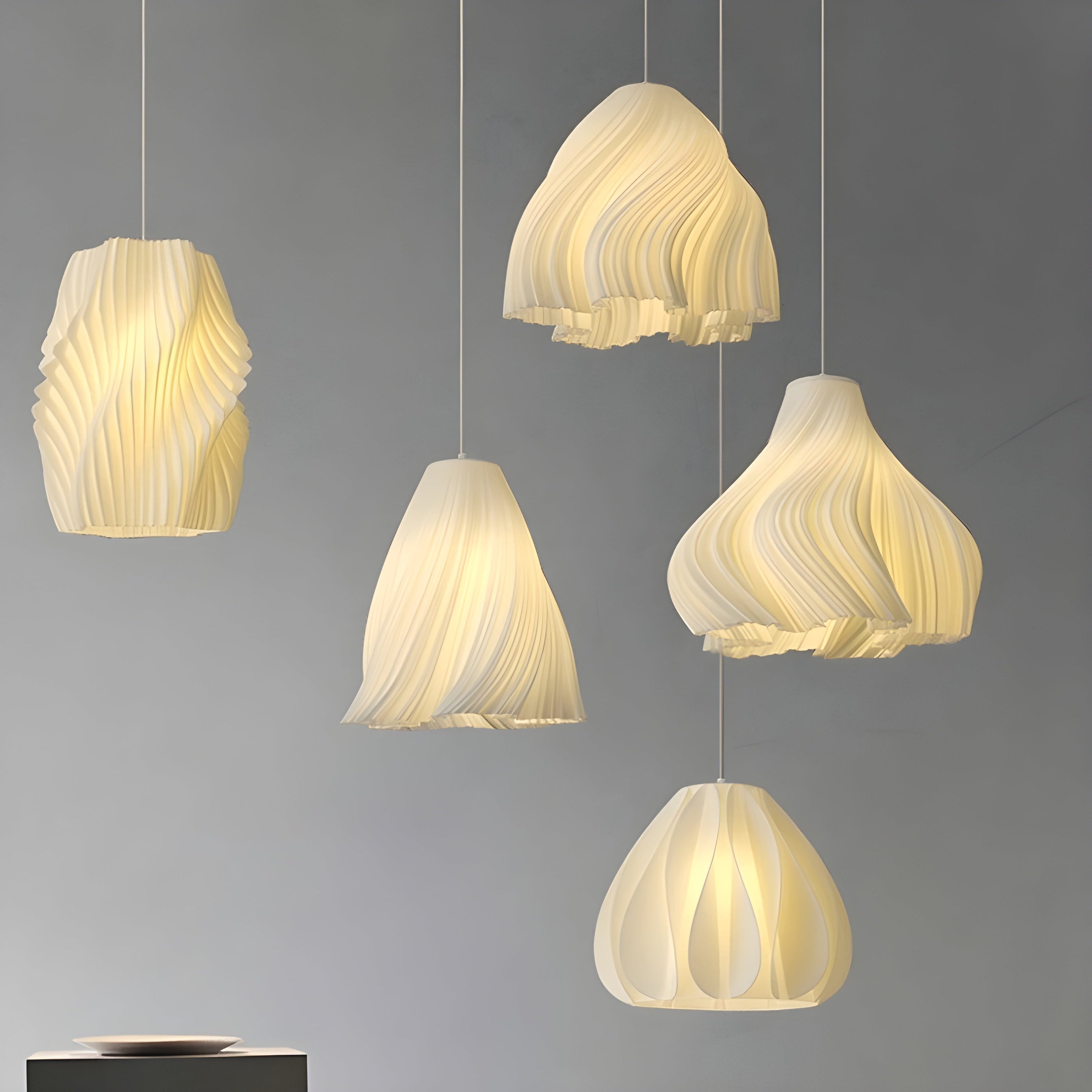 FloraBloom 3D-Geprinte Hanglamp - Unieke Noordse Bloem