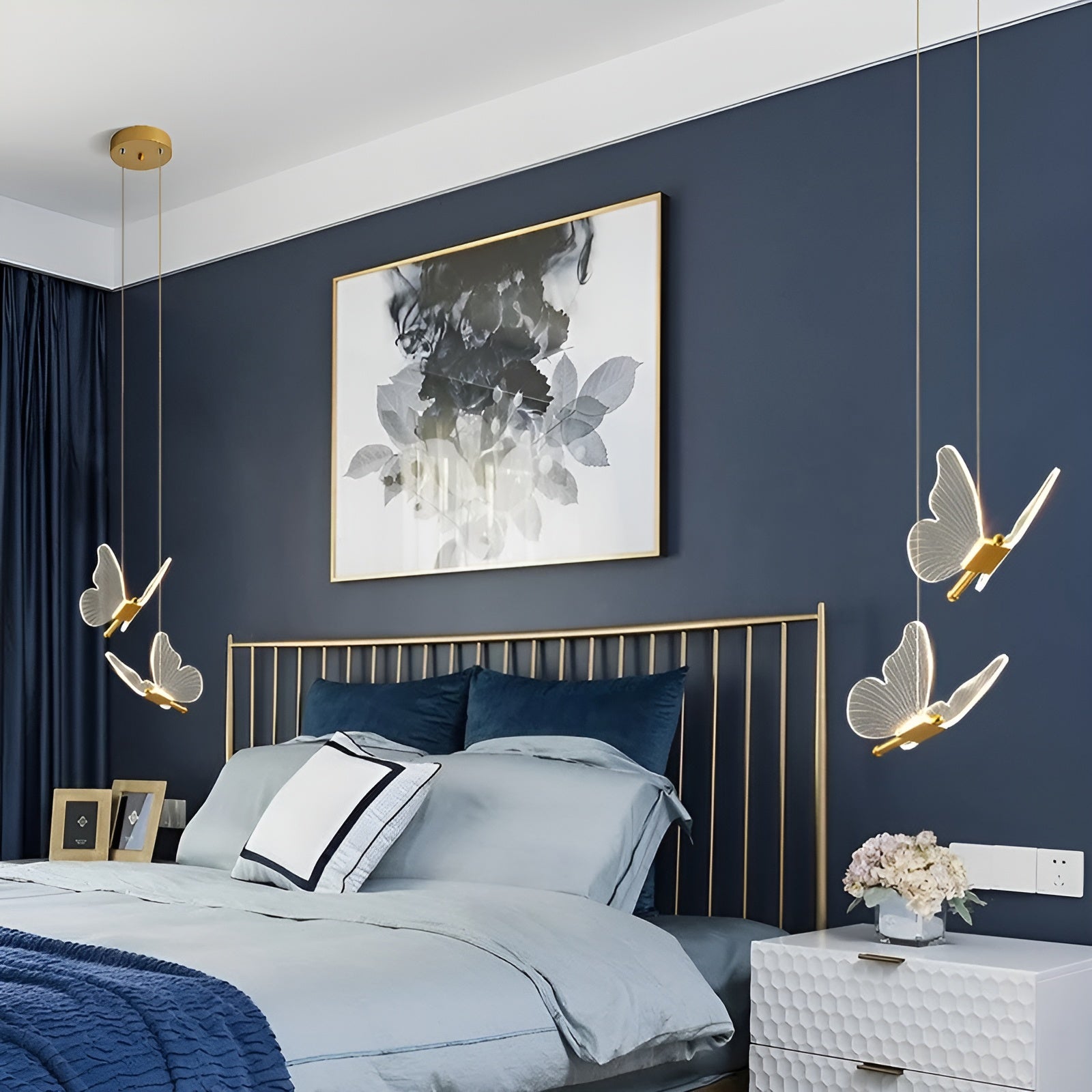 Scandinavische LED Vlinder Hanglamp - ButterflyBliss