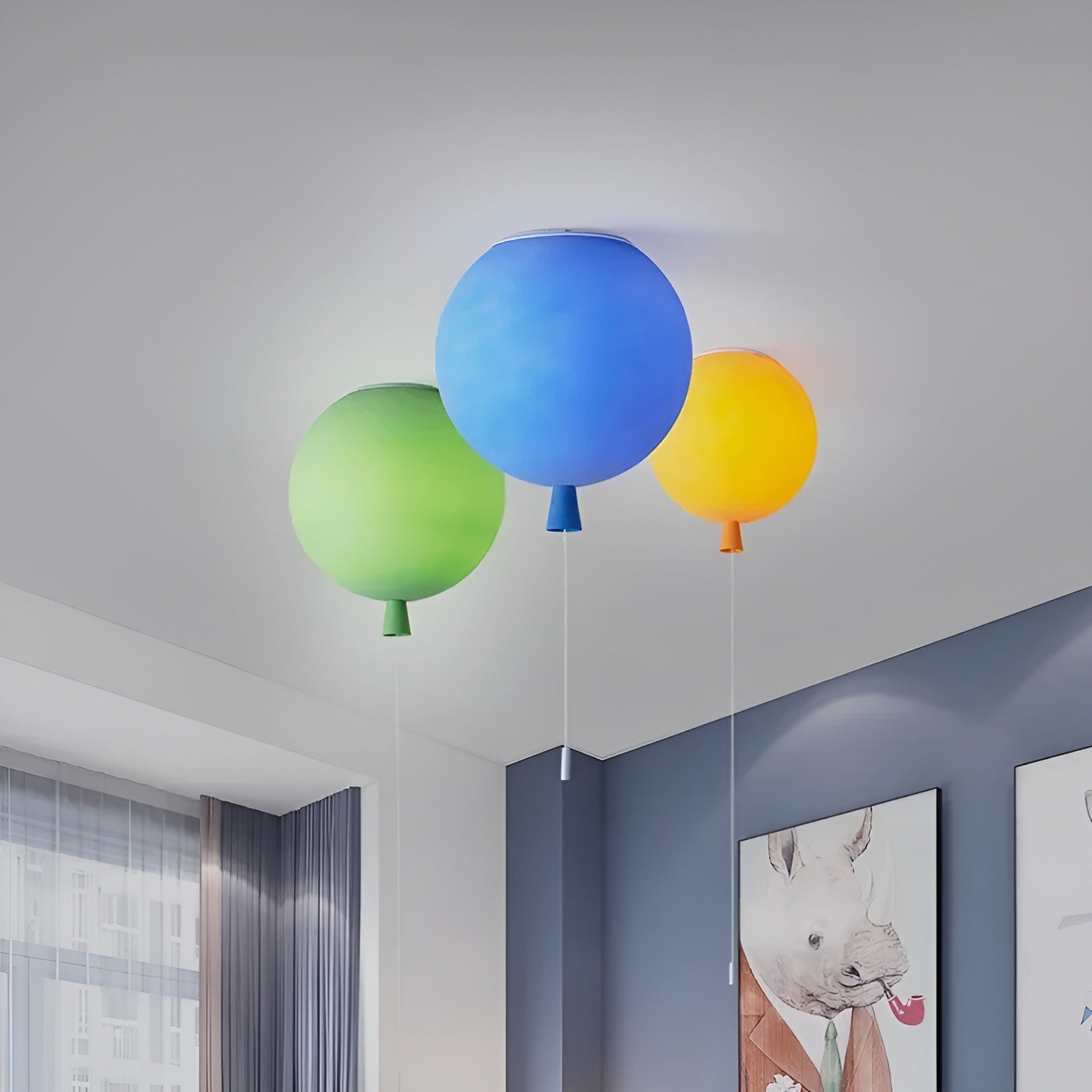 LED BalloonGlow Hanglamp - Unieke Creatieve Verlichting