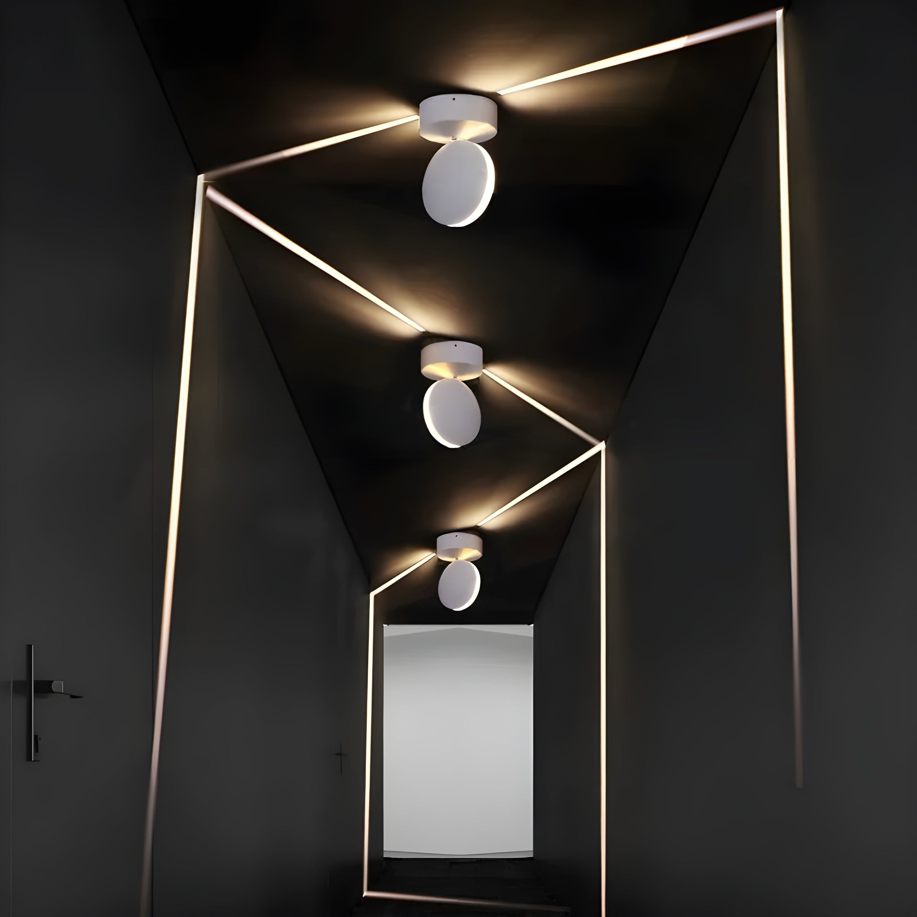 Elegante LED Wandlamp voor Moderne Hotelgangen - HallwayLuxe