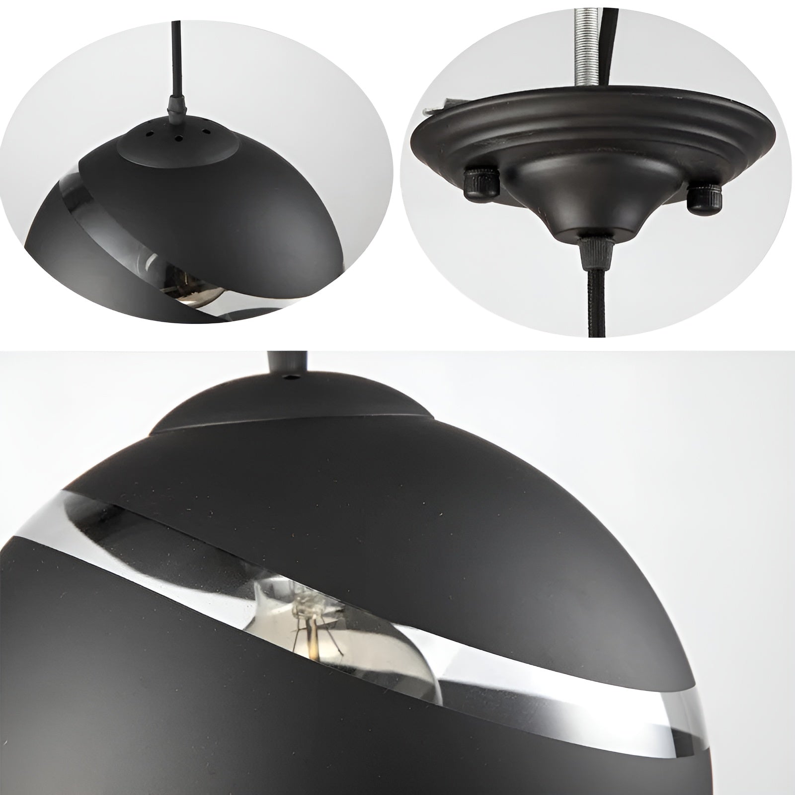 Stijlvolle Glazen Hanglamp - ModernSphere Bolverlichting