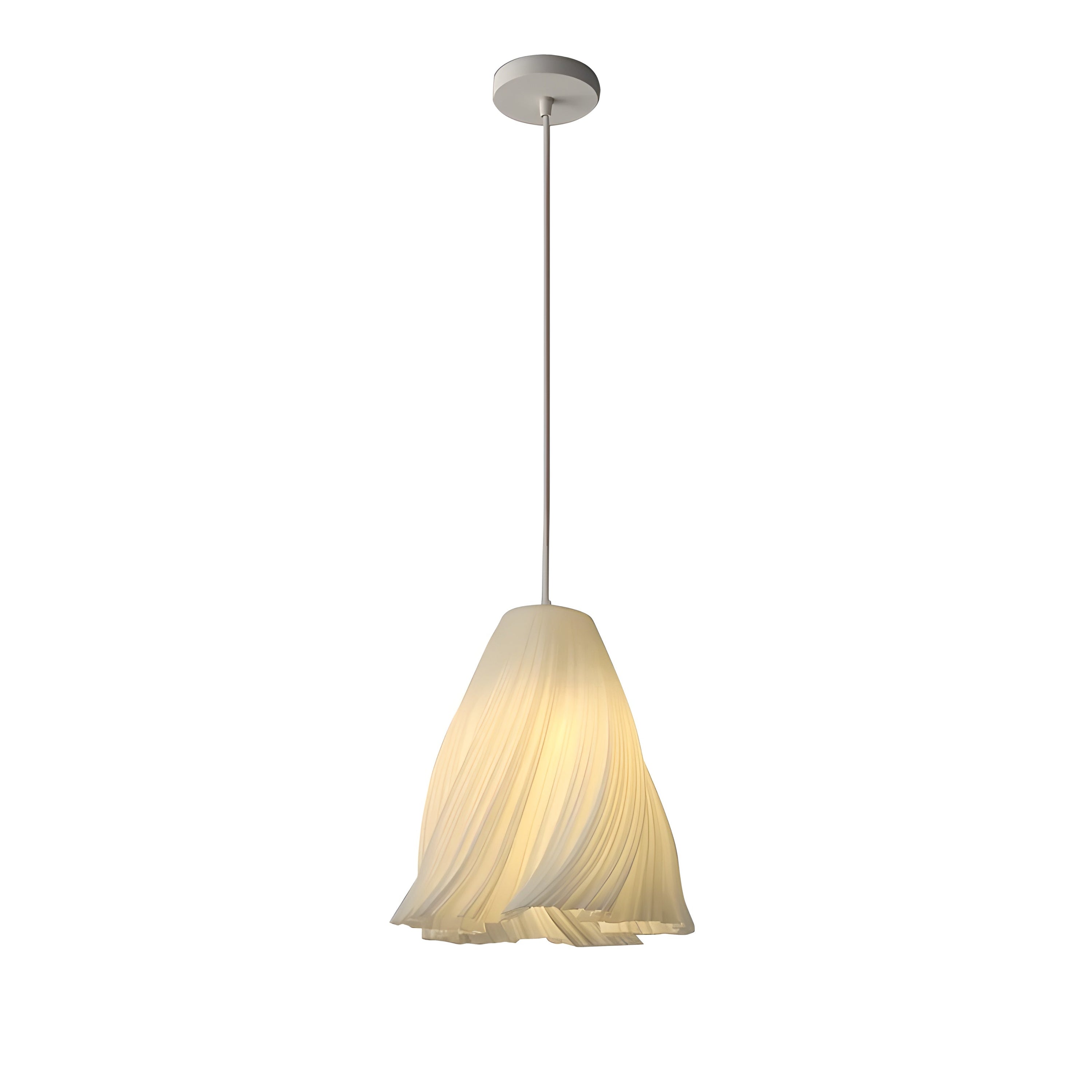 FloraBloom 3D-Geprinte Hanglamp - Unieke Noordse Bloem