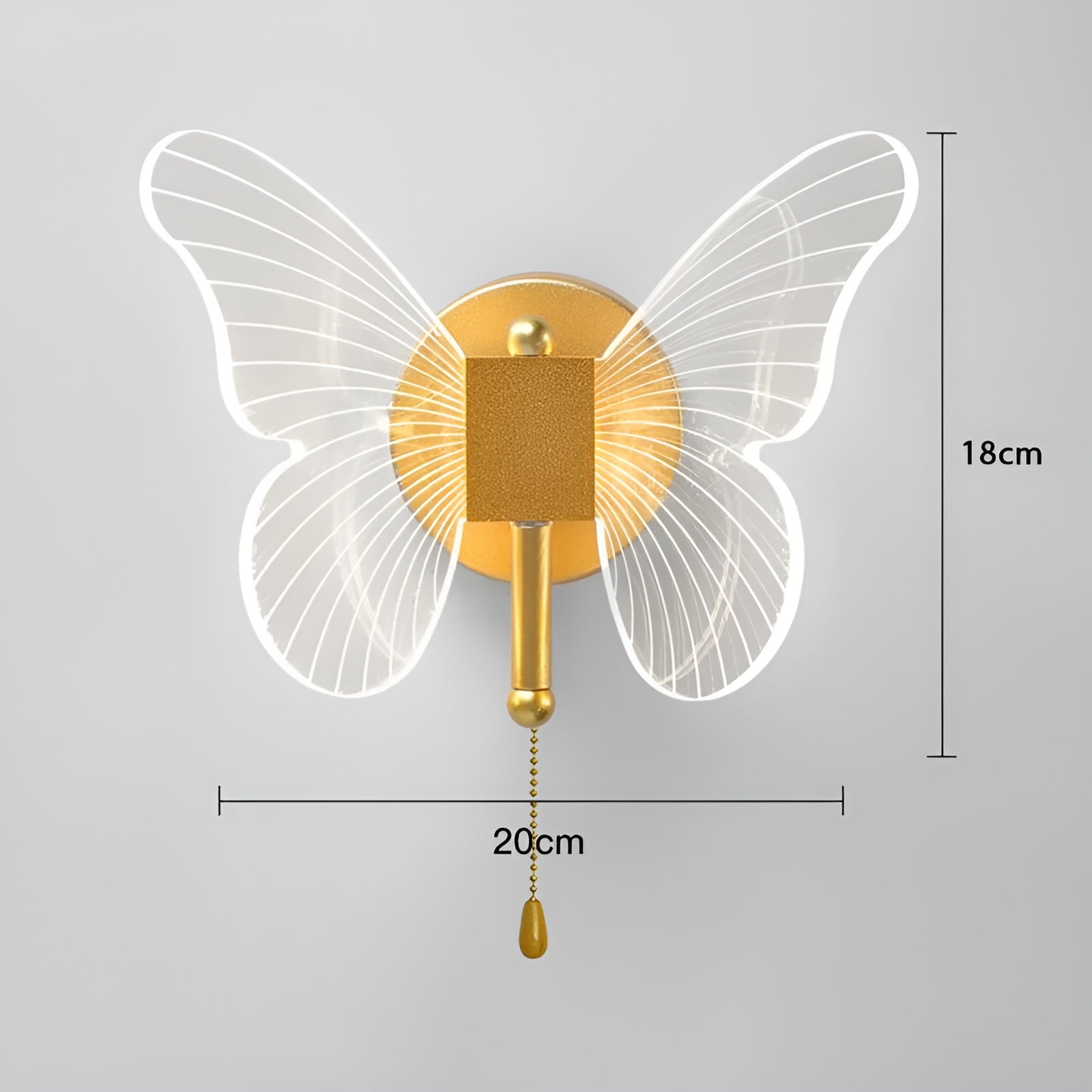 Scandinavische LED Vlinder Hanglamp - ButterflyBliss