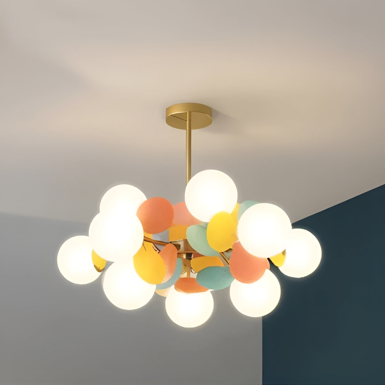 Elegante Glas Hanglamp - GlossyDream Decoratie voor Elke Ruimte