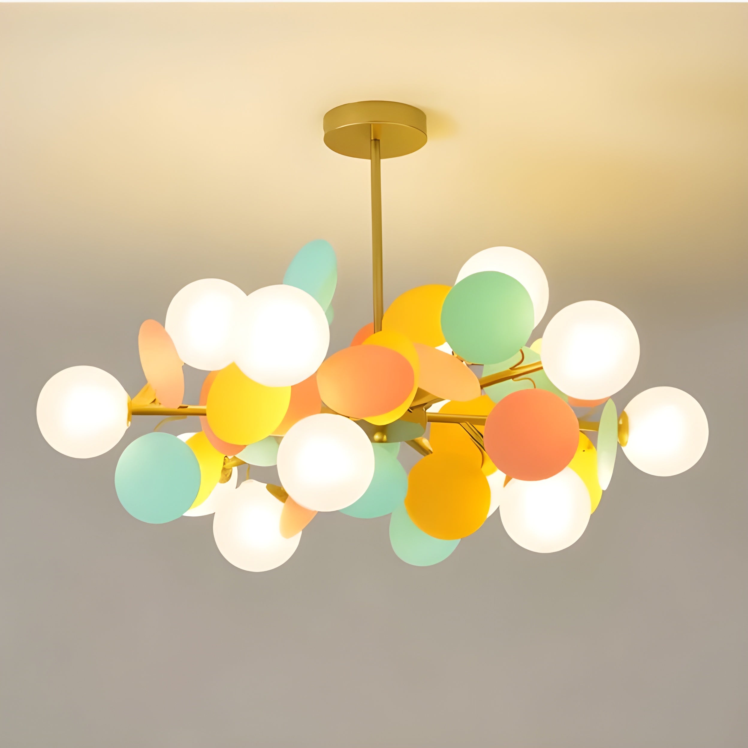 Elegante Glas Hanglamp - GlossyDream Decoratie voor Elke Ruimte