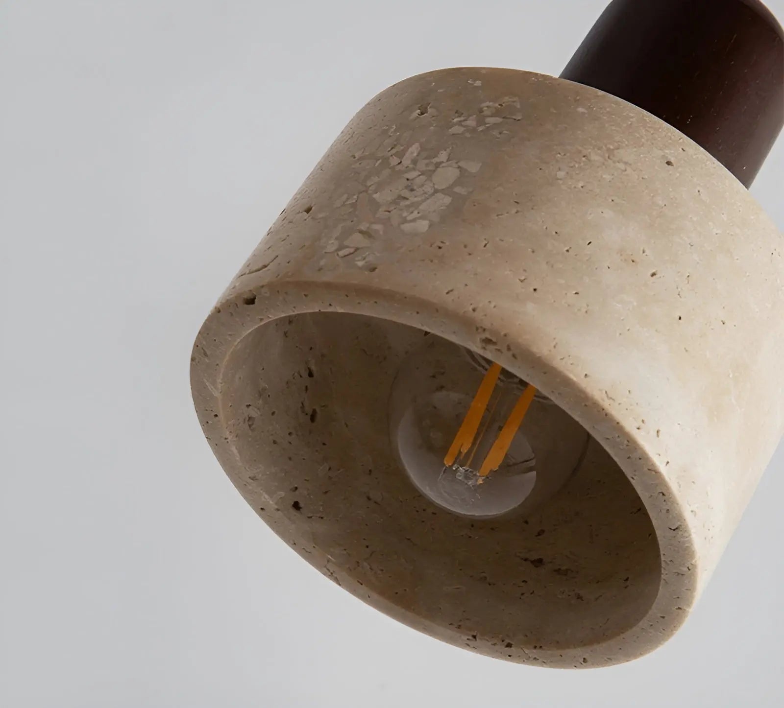 Elegante Wabi Sabi Plafondlamp - Japans Design met Glow Effect
