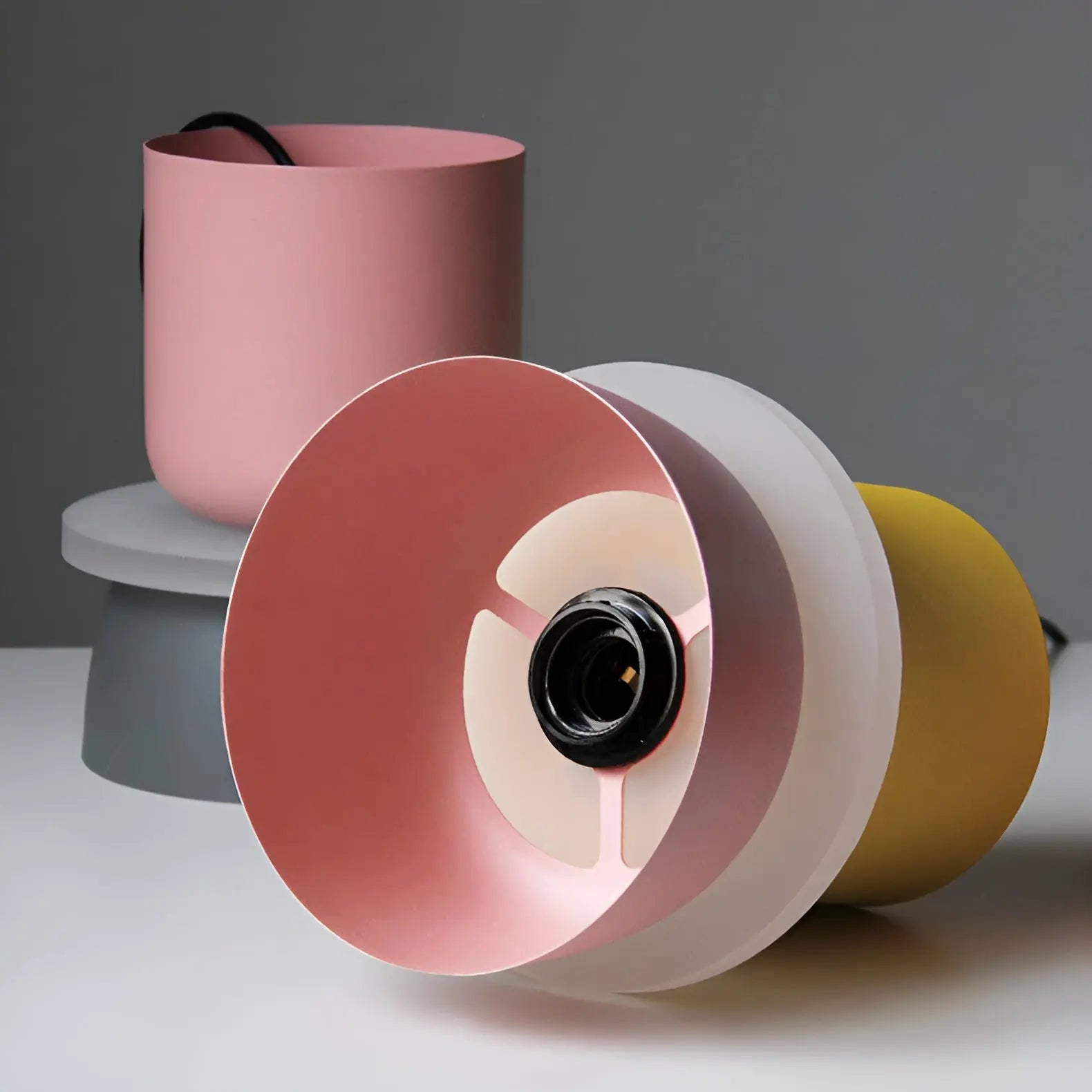 Stijlvolle Macaron LED Hanglamp - Kleurrijk en Elegant