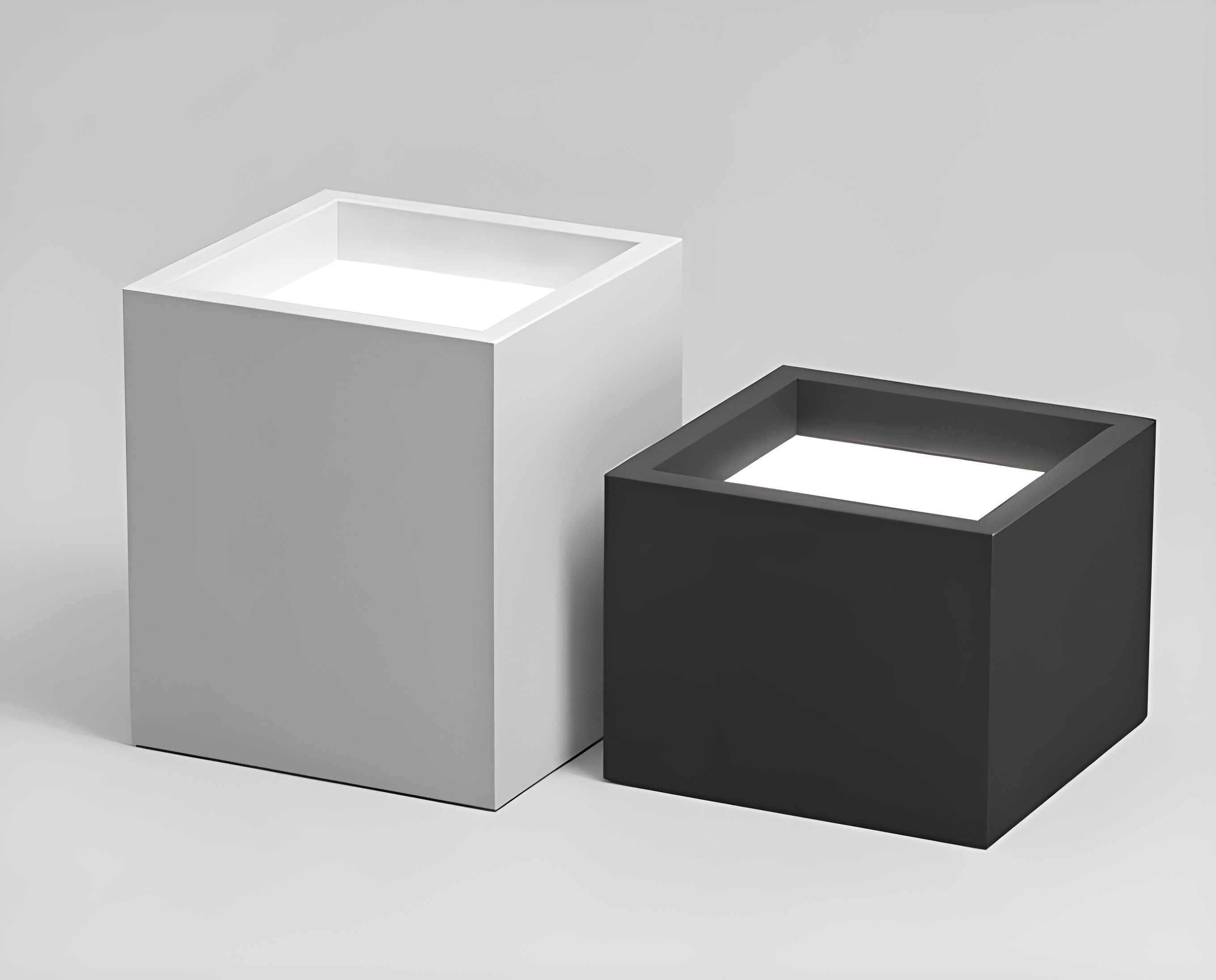 Moderne Geometrische Plafondlamp - LumoSquare Lichtdecoratie